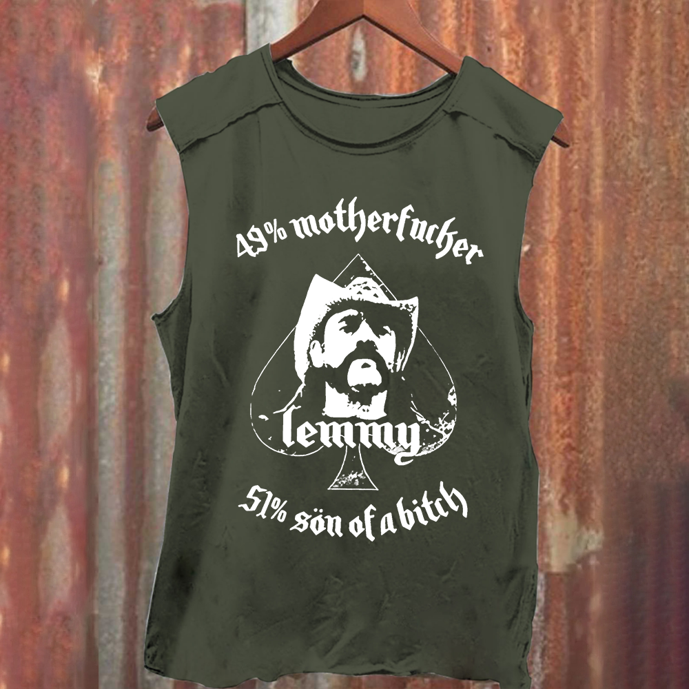 Motörhead Vintage Washed Lemmy Motorhead Tank Top