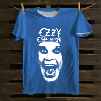 Unisex Vintage  Ozzy Osbourne Cotton T-Shirt
