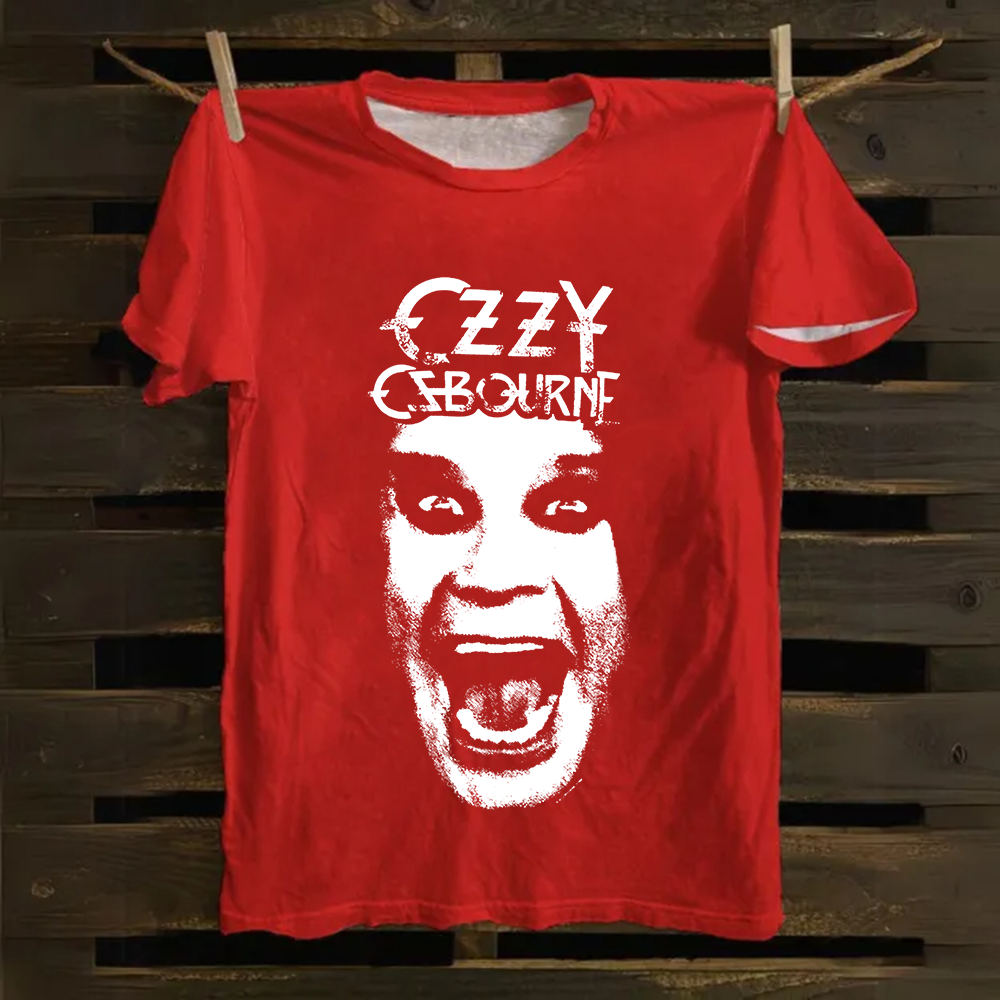 Unisex Vintage  Ozzy Osbourne Cotton T-Shirt