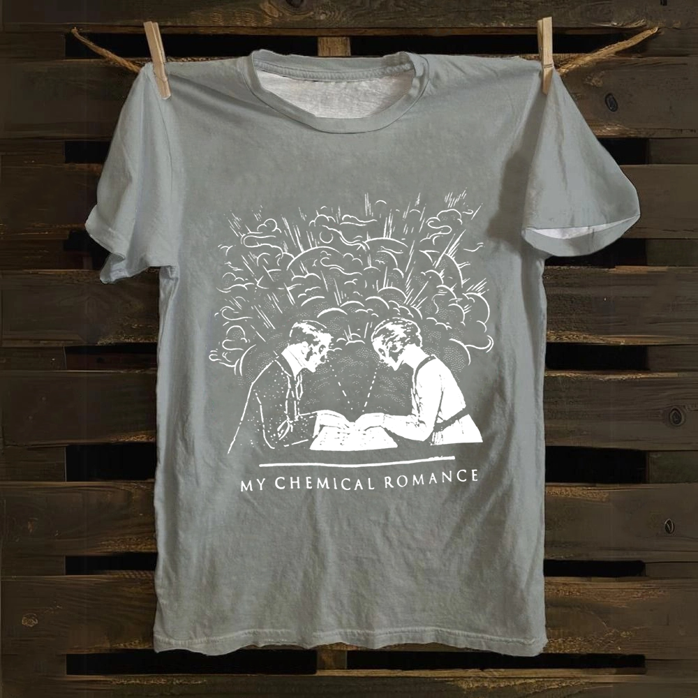 Unisex Vintage My chemical romance Band Cotton T-Shirt