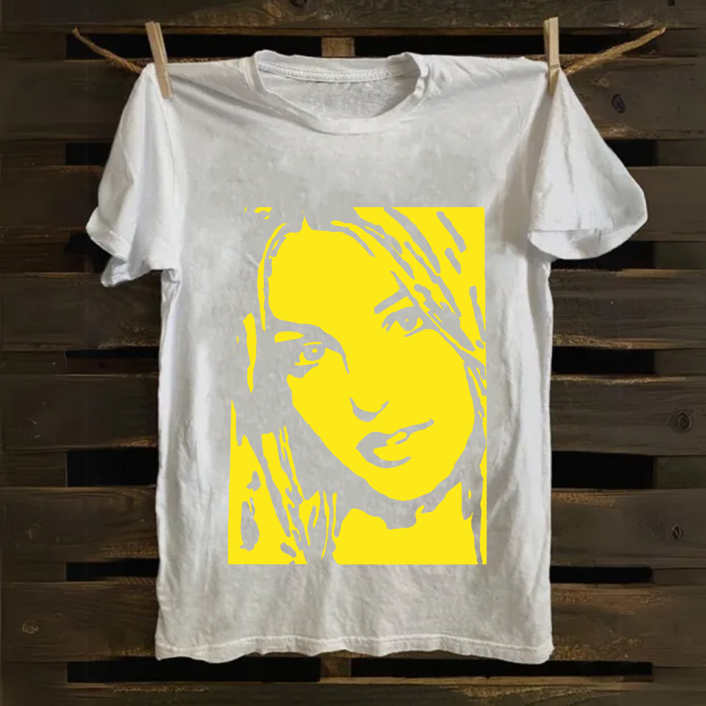 Unisex Vintage  Britney Singer  Cotton T-Shirt