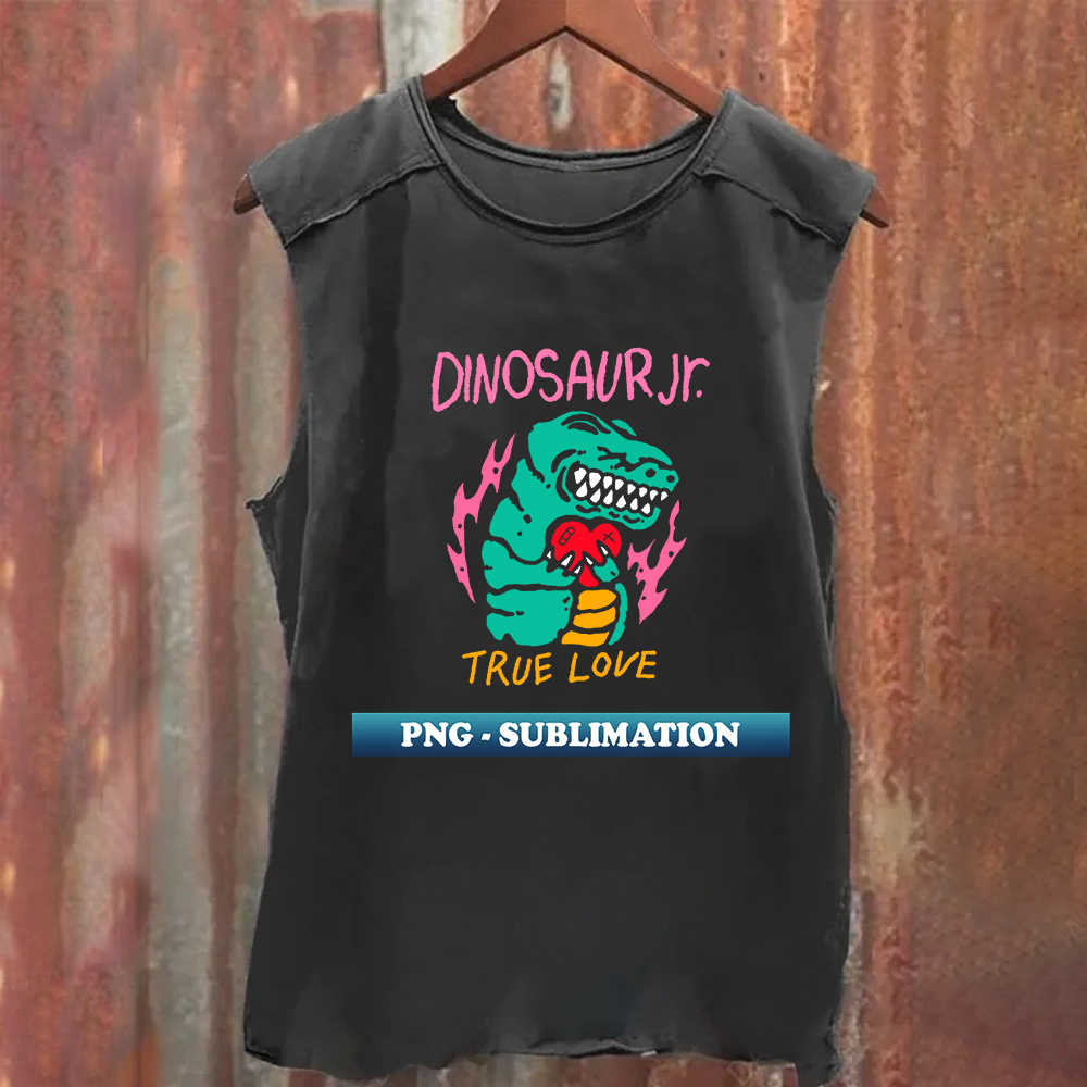 Unisex Vintage Washed Dinosaur Jr Rock Band Tank Top