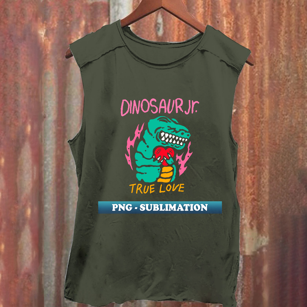 Unisex Vintage Washed Dinosaur Jr Rock Band Tank Top
