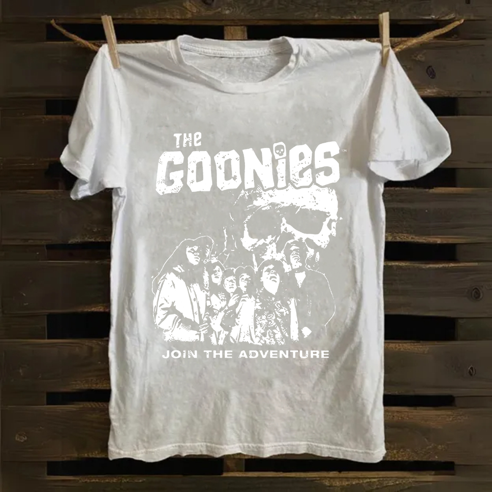Unisex Vintage  The Goonies Movie Cotton T-Shirt