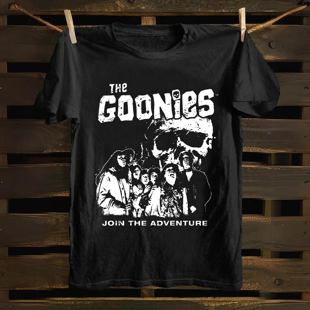 Unisex Vintage  The Goonies Movie Cotton T-Shirt