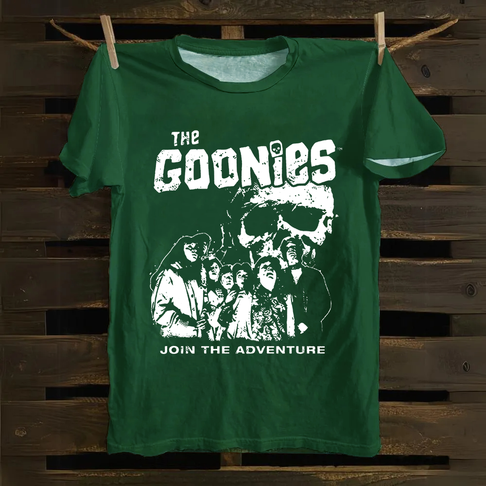 Unisex Vintage  The Goonies Movie Cotton T-Shirt