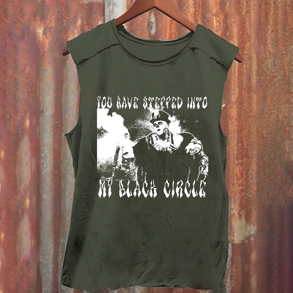 Unisex Vintage Washed  Papa Shango Wrestler  Wrestling  Tank Top