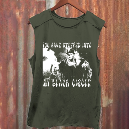 Unisex Vintage Washed  Papa Shango Wrestler  Wrestling  Tank Top