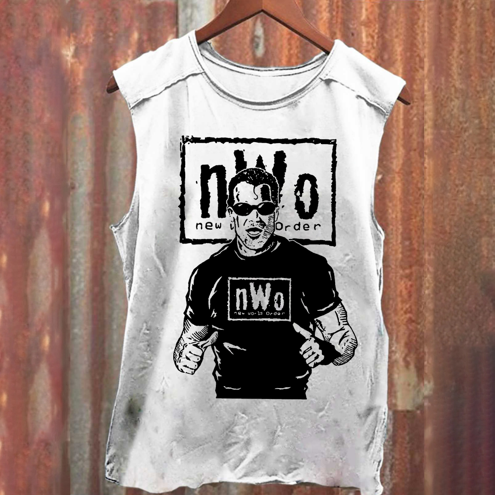 Wrestling Washed New World Order WWE Tank Top