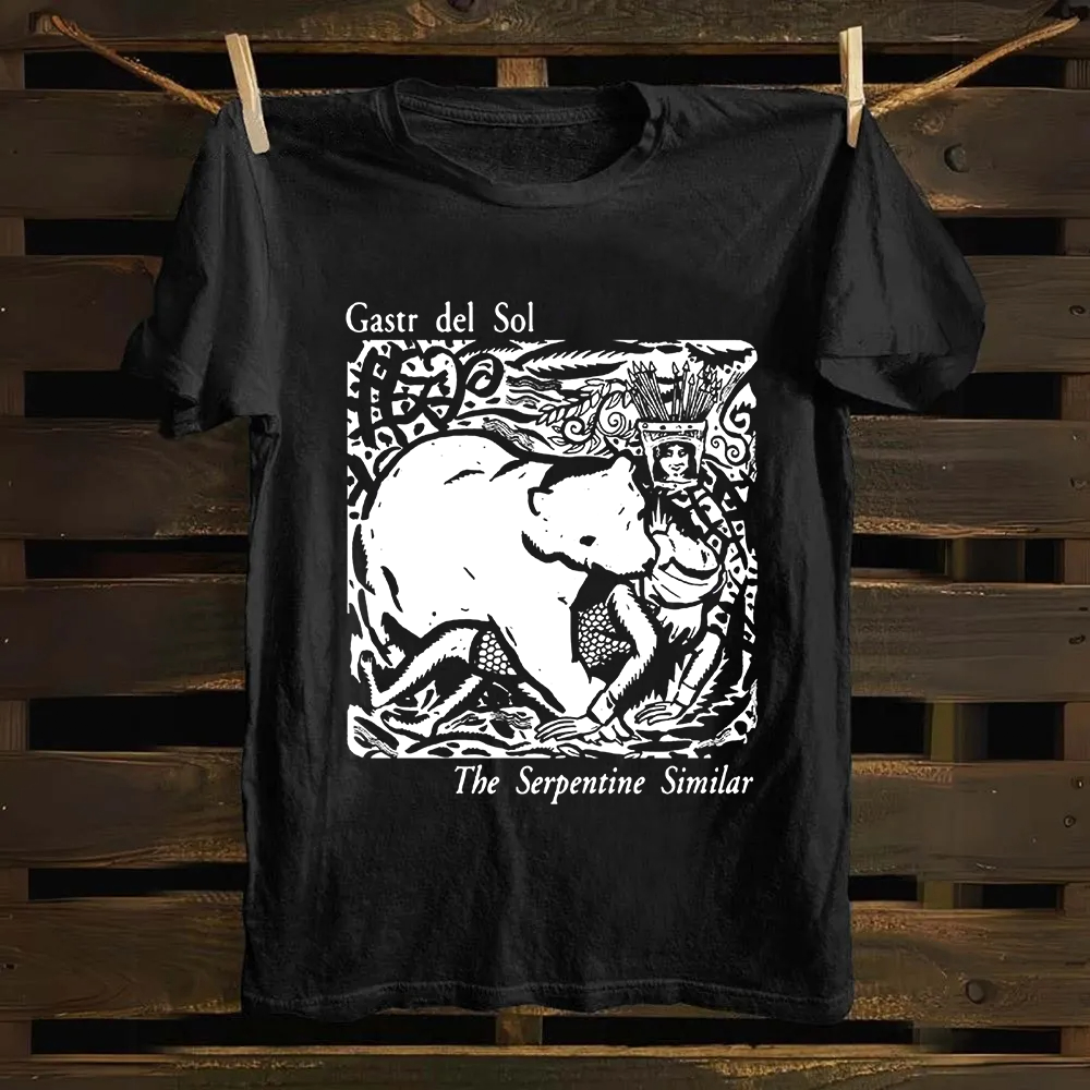 Unisex Vintage  Gastr del Sol Band Cotton T-Shirt