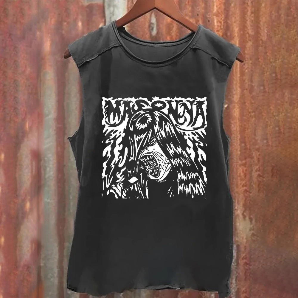 Unisex Vintage Washed  Masonna Musicians Tank Top
