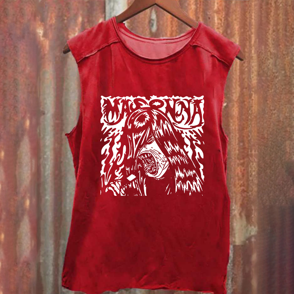 Unisex Vintage Washed  Masonna Musicians Tank Top