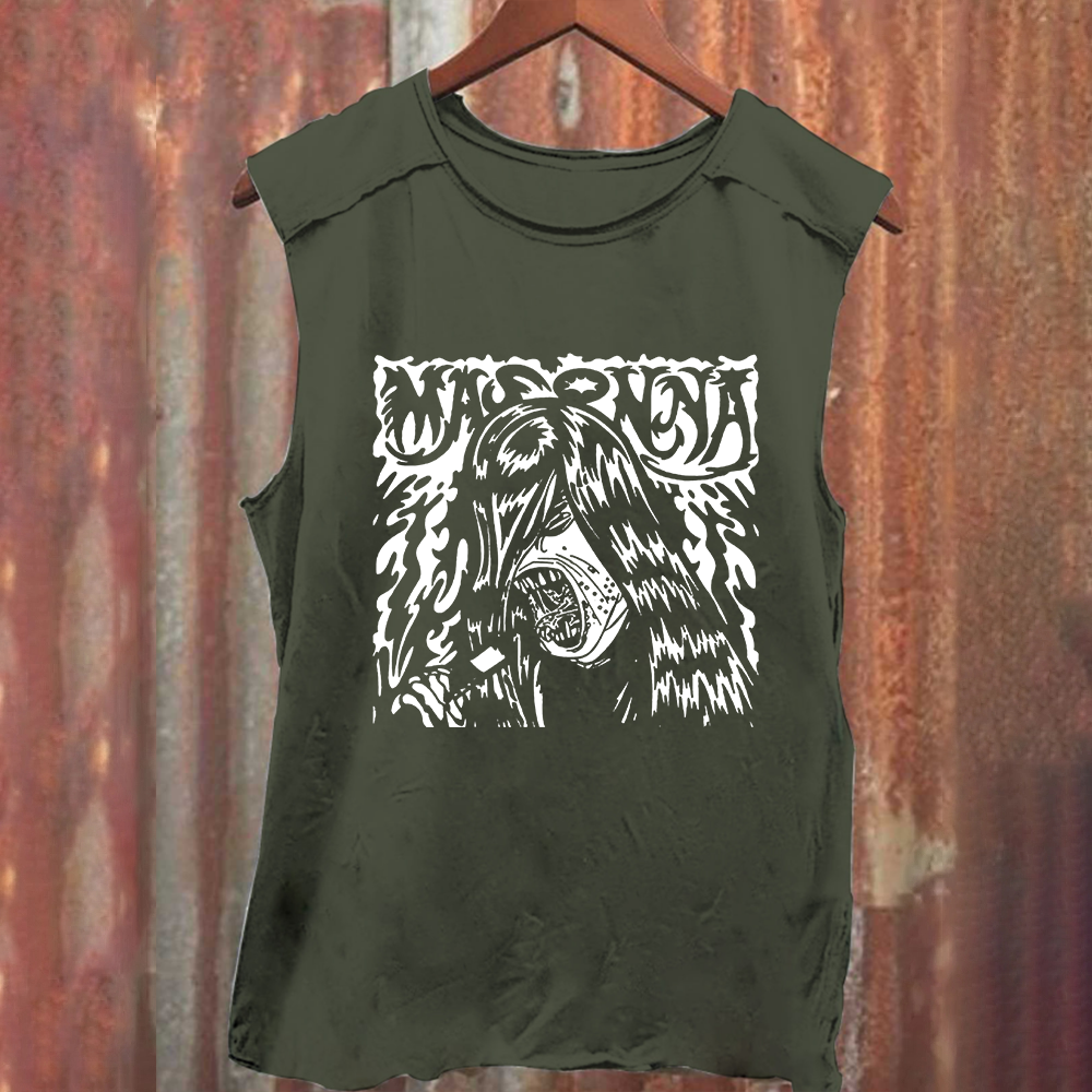 Unisex Vintage Washed  Masonna Musicians Tank Top