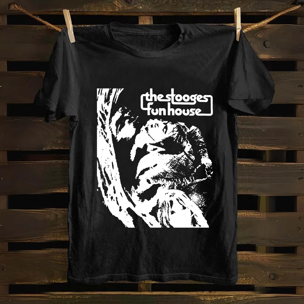 Unisex Vintage The Stooges Band Fun House Songs Cotton T-Shirt
