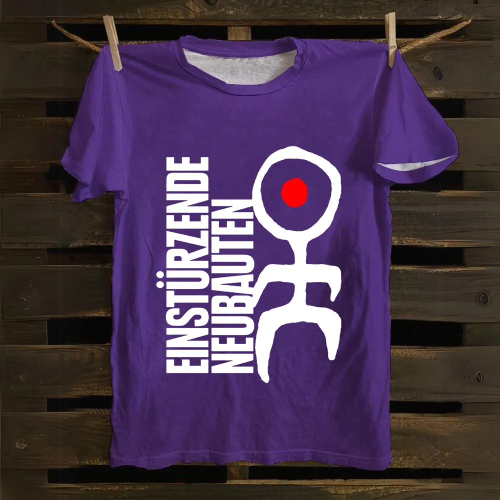 Unisex Vintage Einstürzende Neubauten Band  Cotton T-Shirt