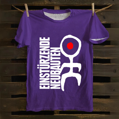 Unisex Vintage Einstürzende Neubauten Band  Cotton T-Shirt