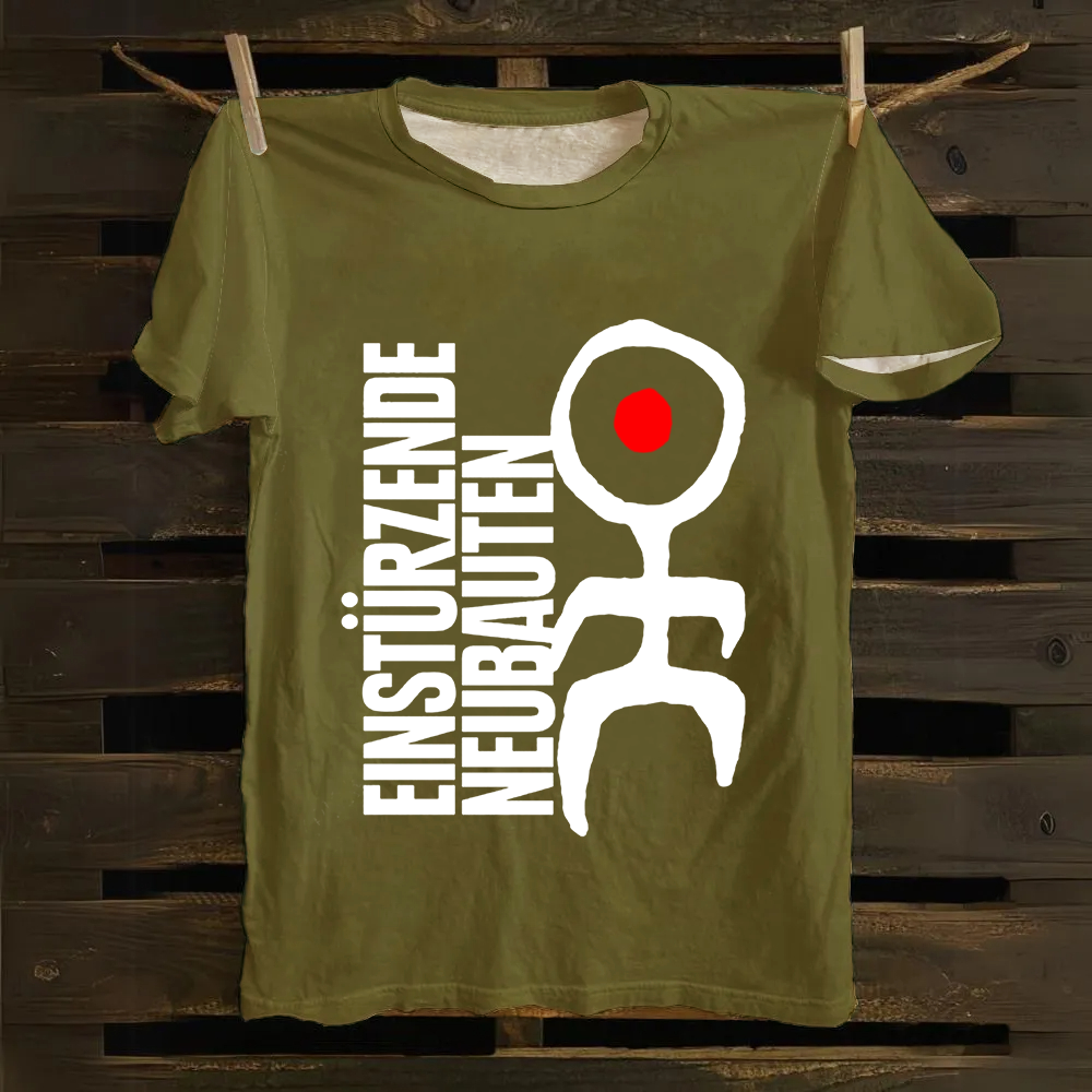 Unisex Vintage Einstürzende Neubauten Band  Cotton T-Shirt