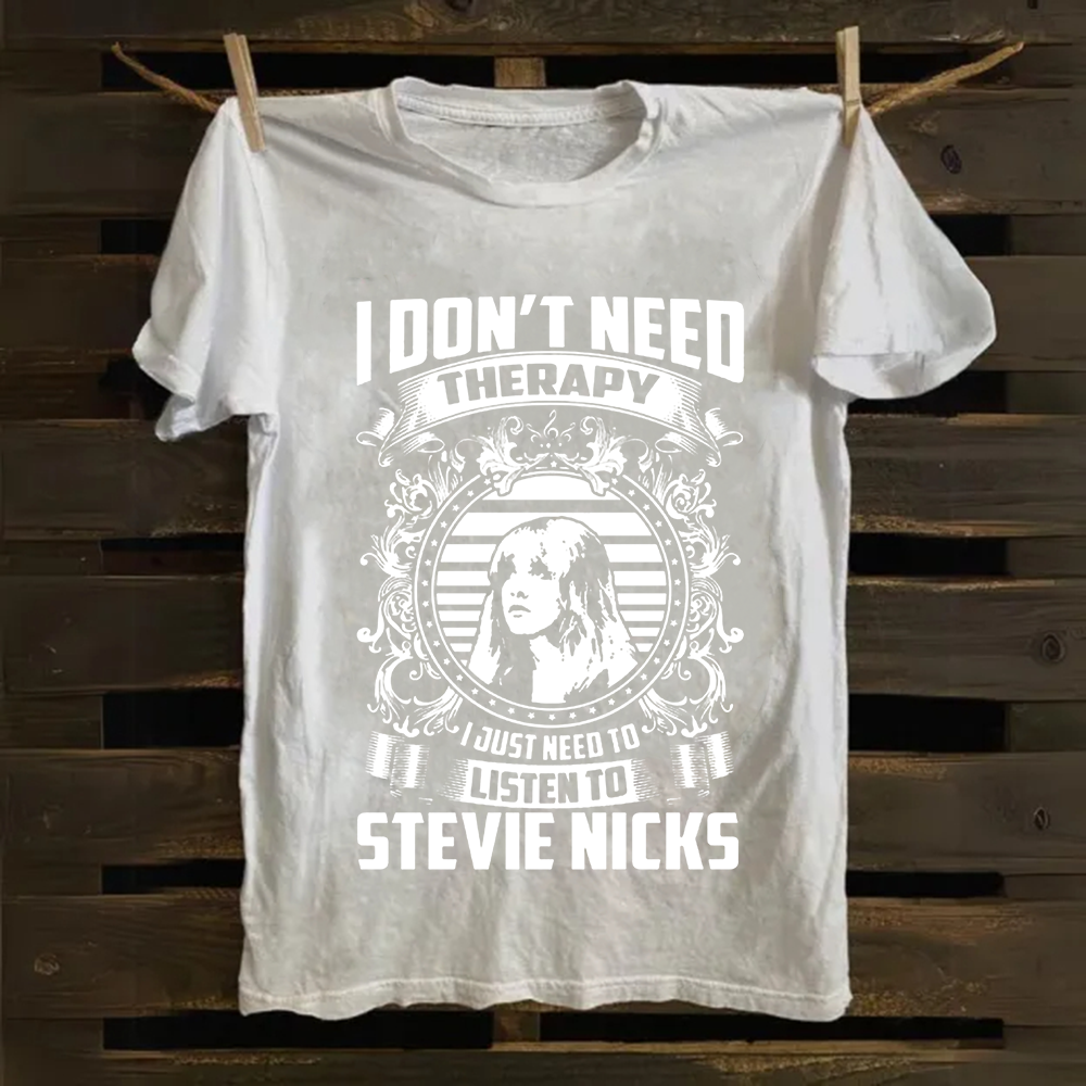 Unisex Vintage Stevie Nicks Singer Cotton T-Shirt