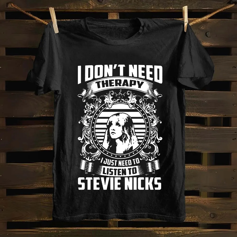 Unisex Vintage Stevie Nicks Singer Cotton T-Shirt