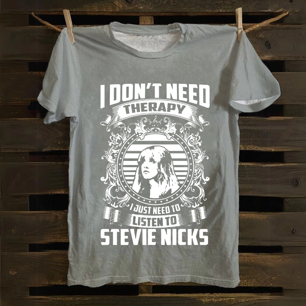 Unisex Vintage Stevie Nicks Singer Cotton T-Shirt
