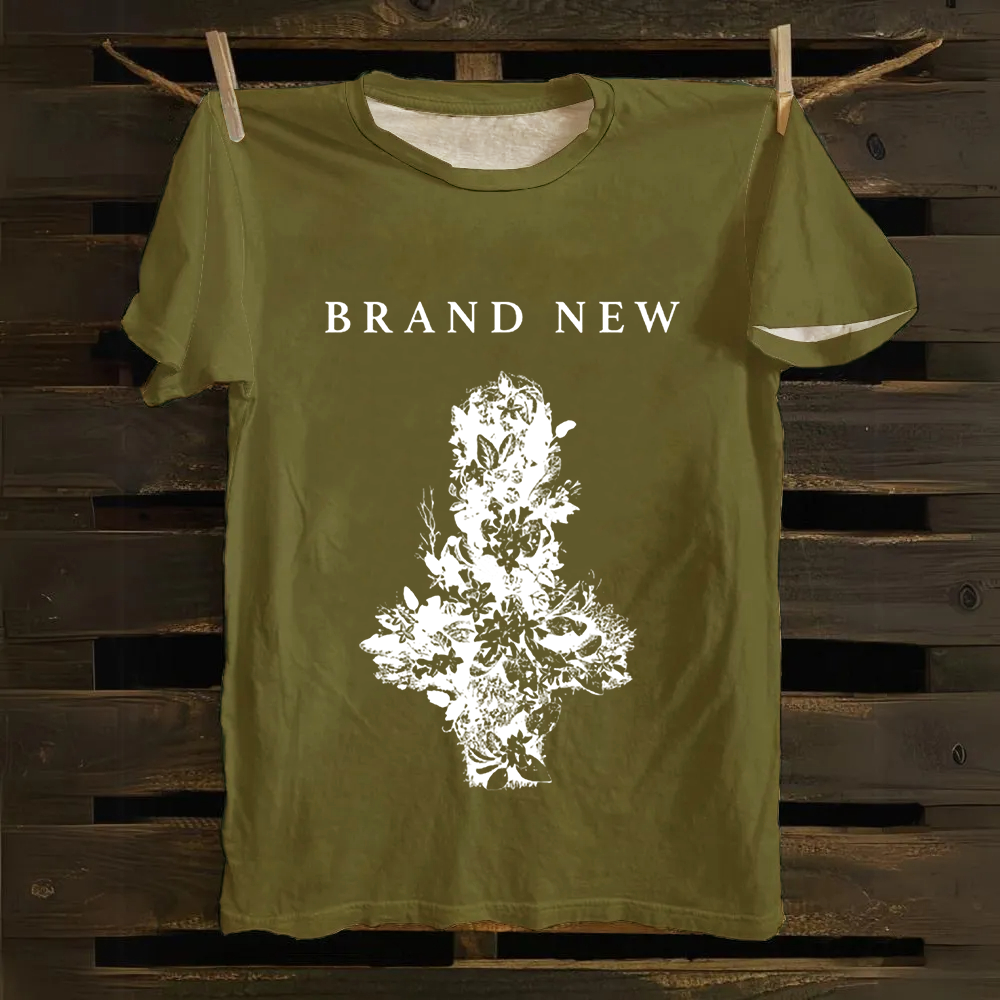 Unisex Vintage Brand New Band Cotton T-Shirt