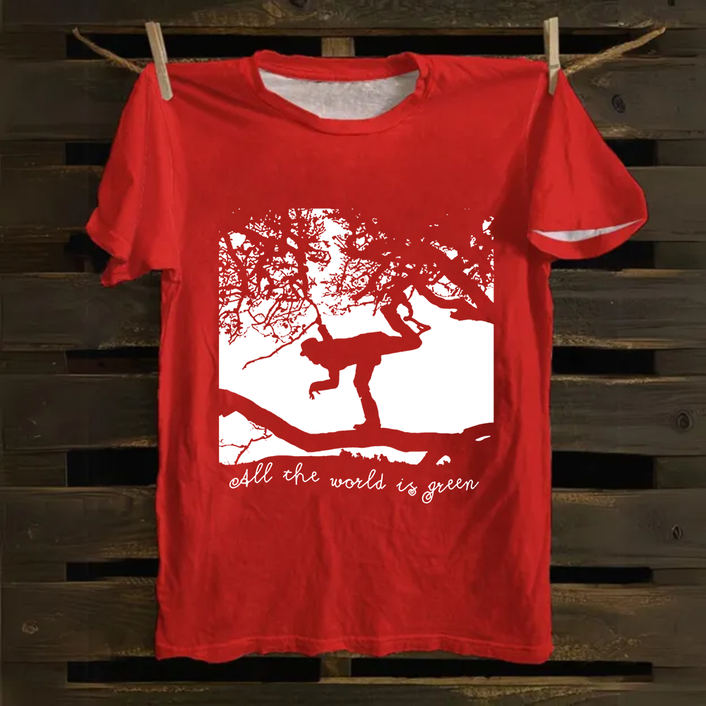 Unisex Vintage  Tom Waits - All the World is Green Music Cotton T-Shirt