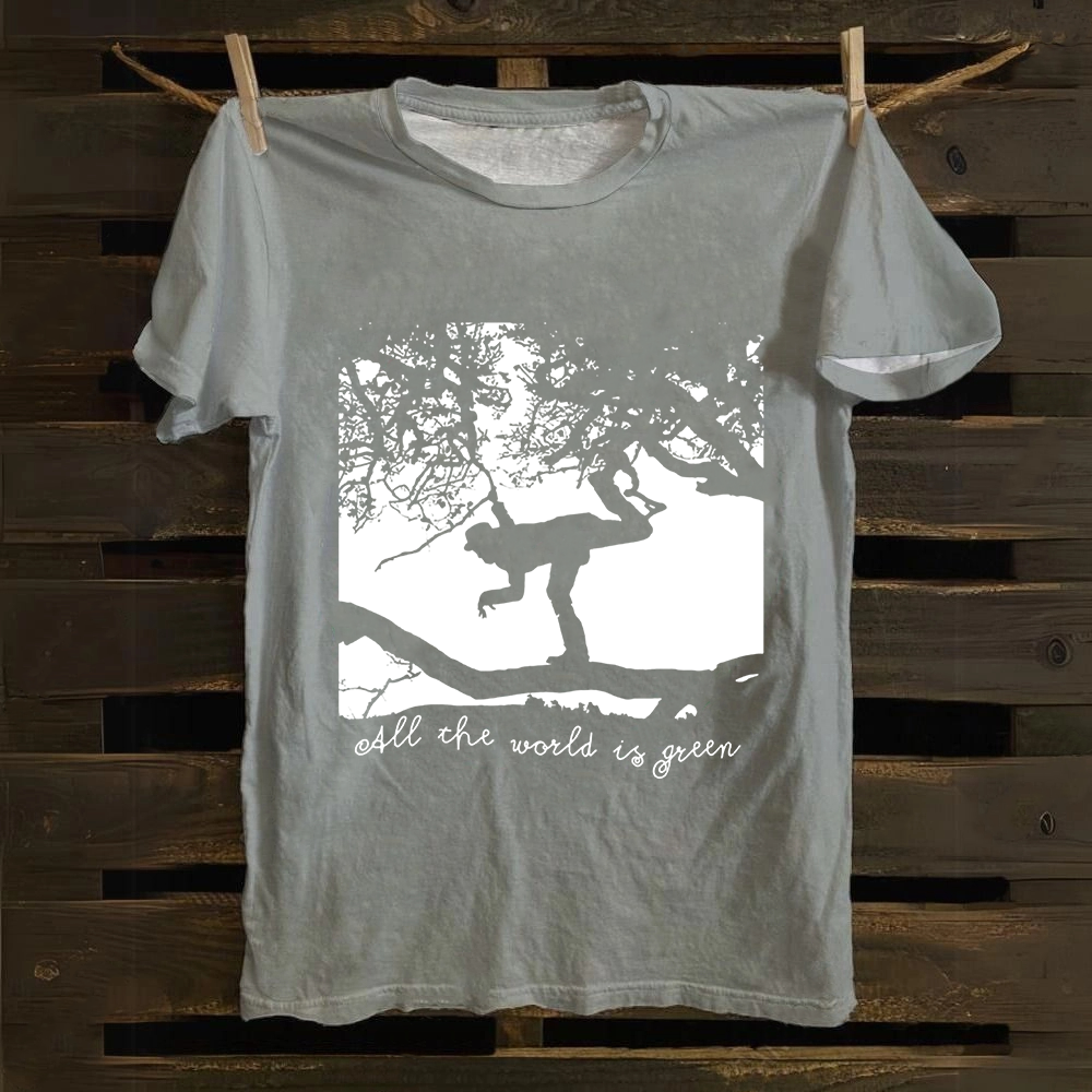 Unisex Vintage  Tom Waits - All the World is Green Music Cotton T-Shirt