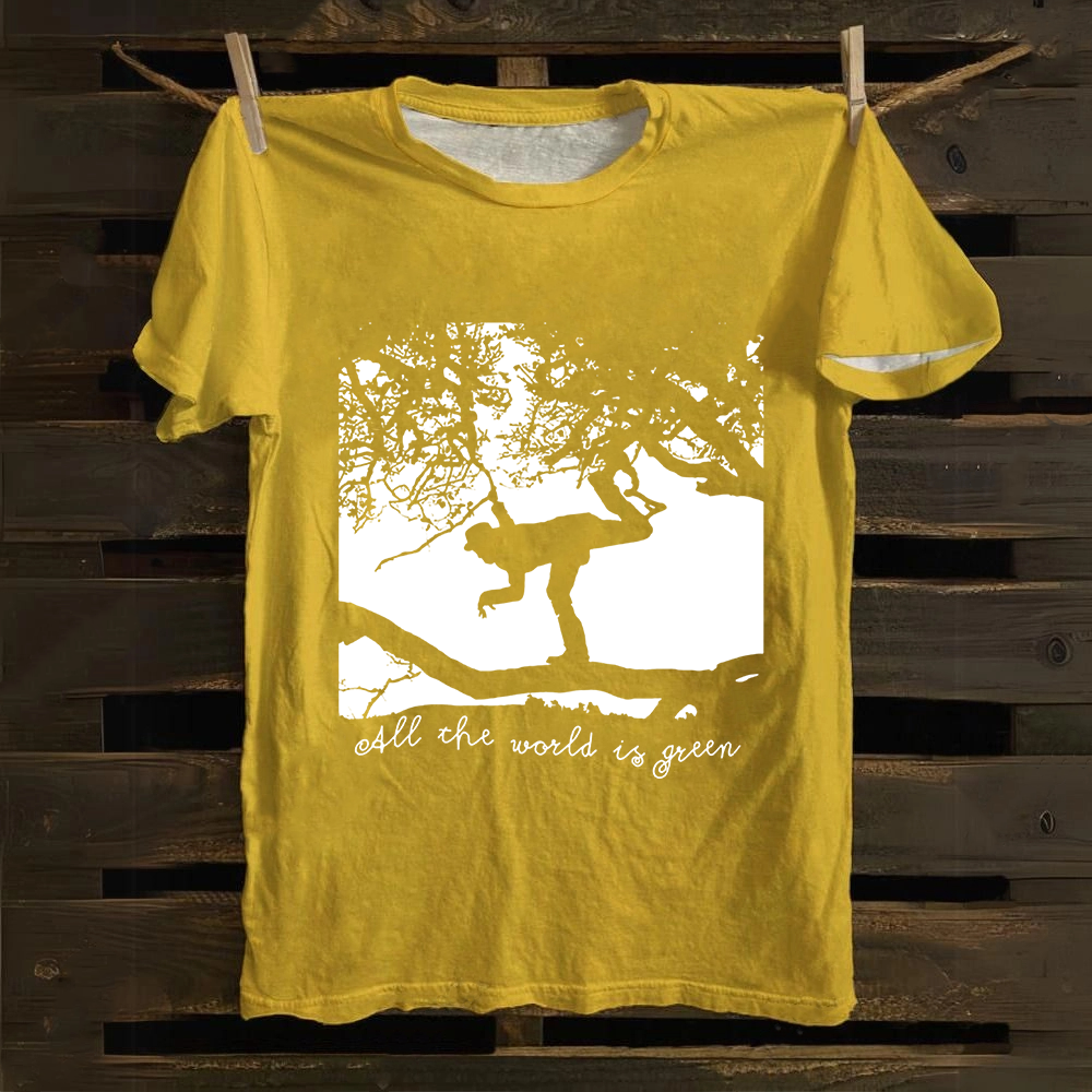 Unisex Vintage  Tom Waits - All the World is Green Music Cotton T-Shirt
