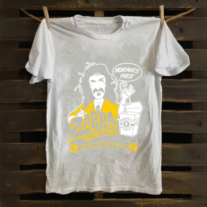 Unisex Vintage Frank Zappa Composer Cotton T-Shirt