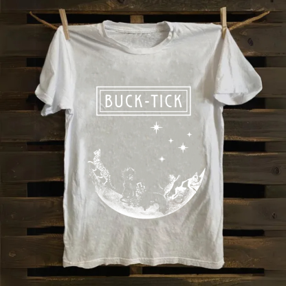 Unisex Vintage Buck-Tick Band  Cotton T-Shirt