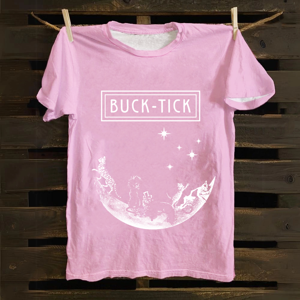 Unisex Vintage Buck-Tick Band  Cotton T-Shirt