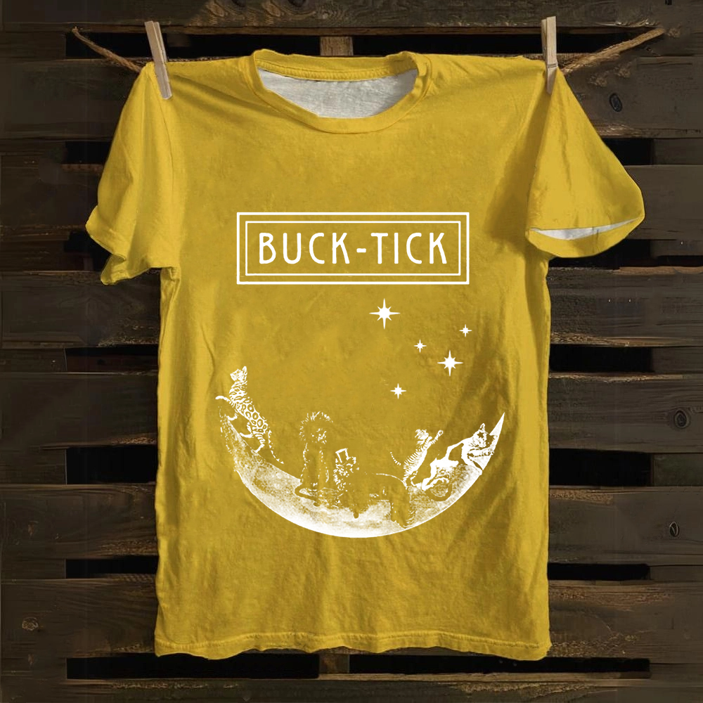 Unisex Vintage Buck-Tick Band  Cotton T-Shirt