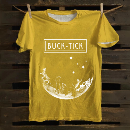 Unisex Vintage Buck-Tick Band  Cotton T-Shirt