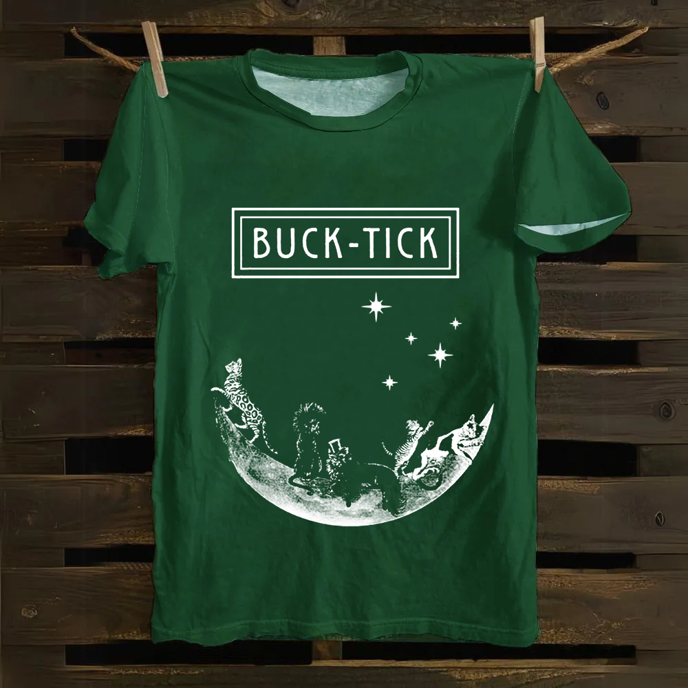 Unisex Vintage Buck-Tick Band  Cotton T-Shirt