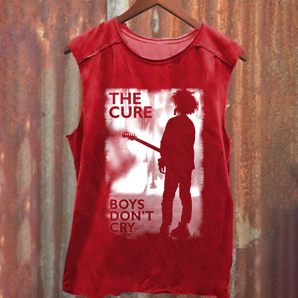 Unisex Vintage Washed The Cure Tank Top