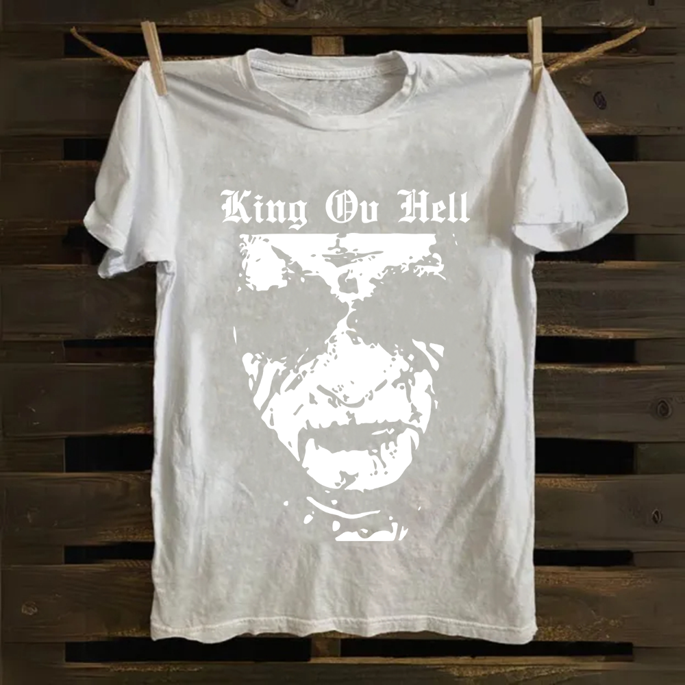 Unisex Vintage  King ov Hell Musicians Cotton T-Shirt