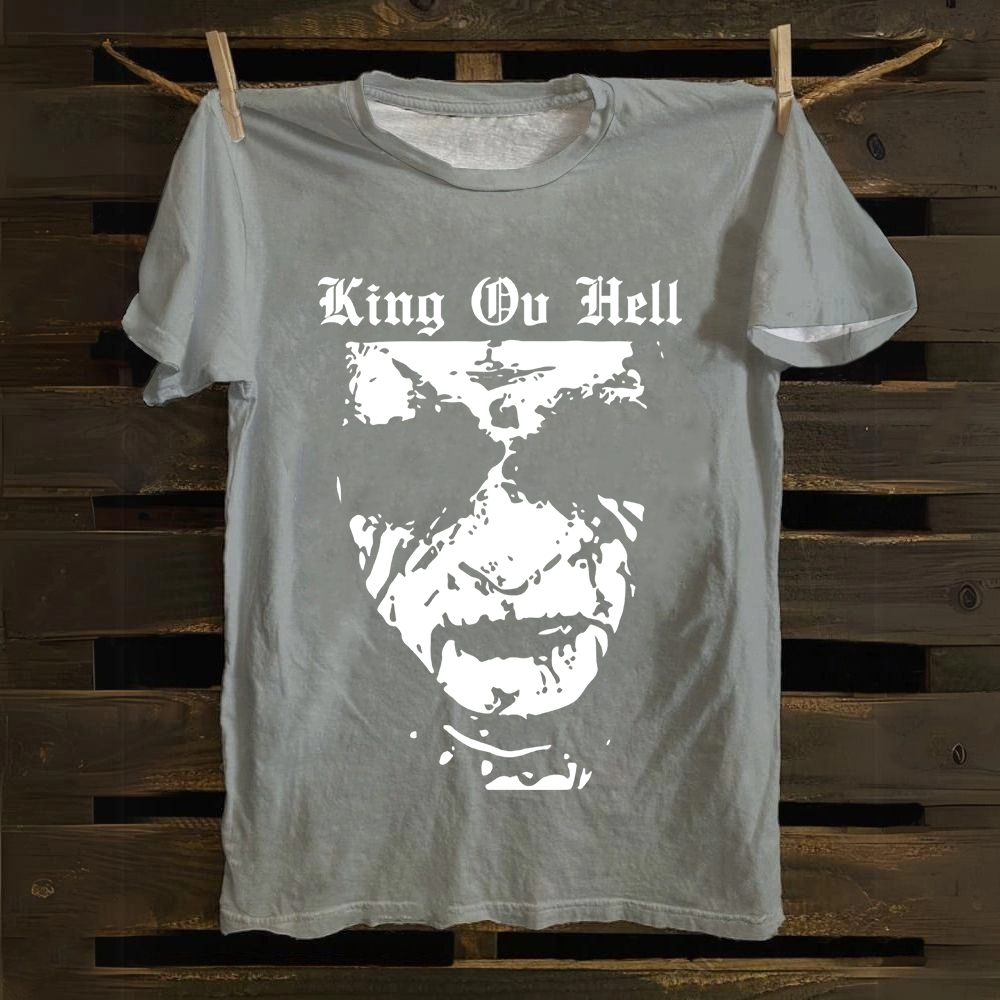 Unisex Vintage  King ov Hell Musicians Cotton T-Shirt