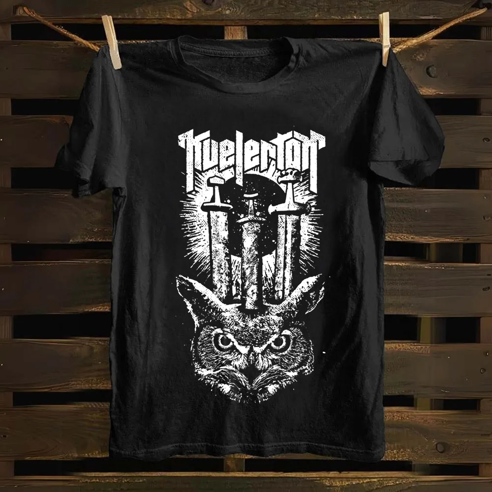 Unisex Vintage  Kvelertak Band  Cotton T-Shirt