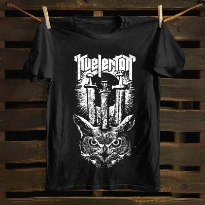 Unisex Vintage  Kvelertak Band  Cotton T-Shirt
