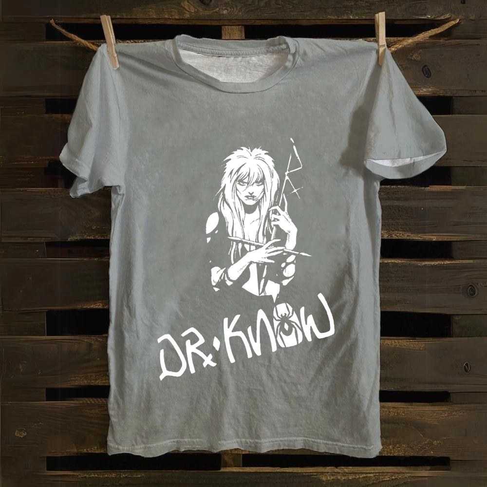 Unisex Vintage  Dr. Know Band  Cotton T-Shirt