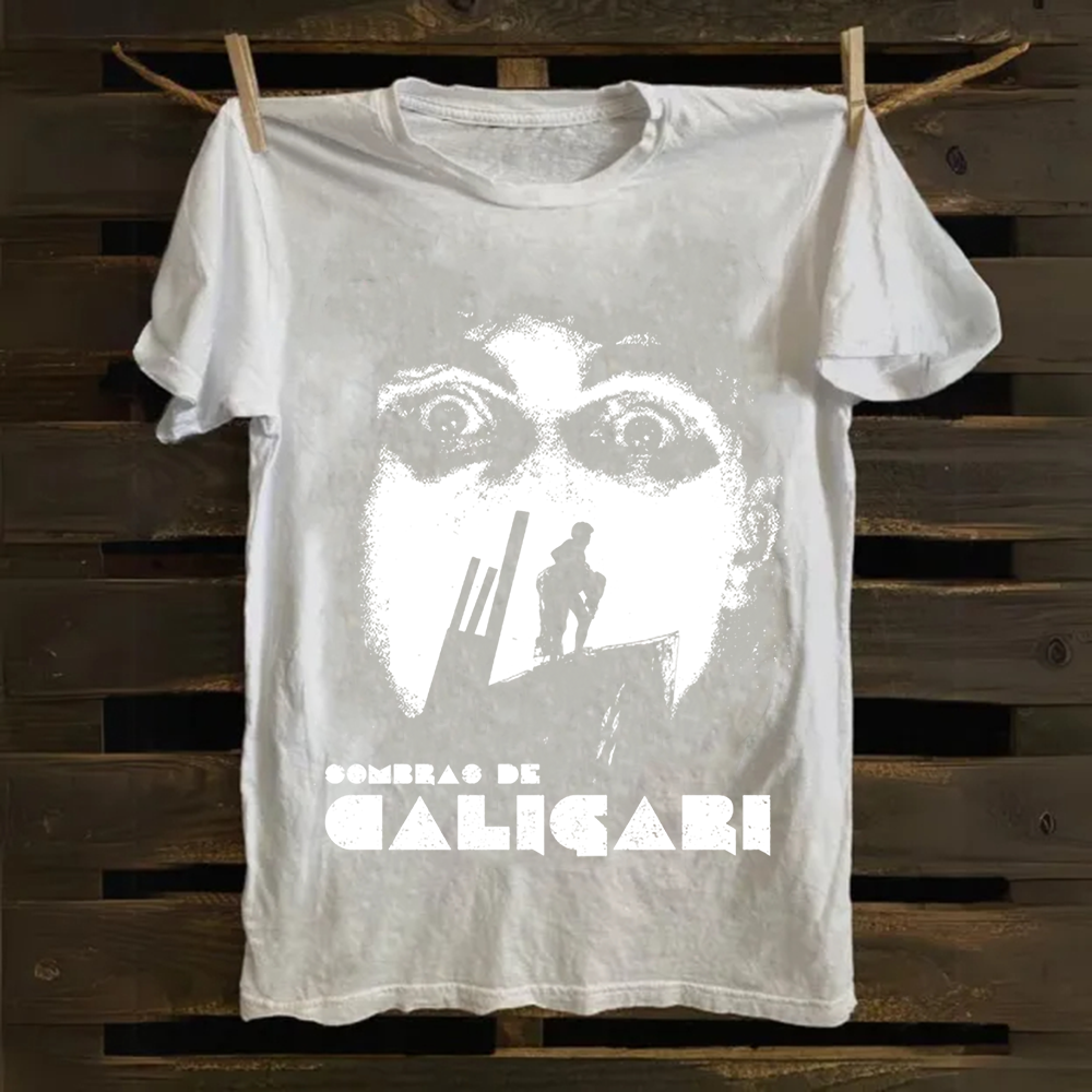 Unisex Vintage Cab-i-net of Dr. Cali-gari Cotton T-Shirt