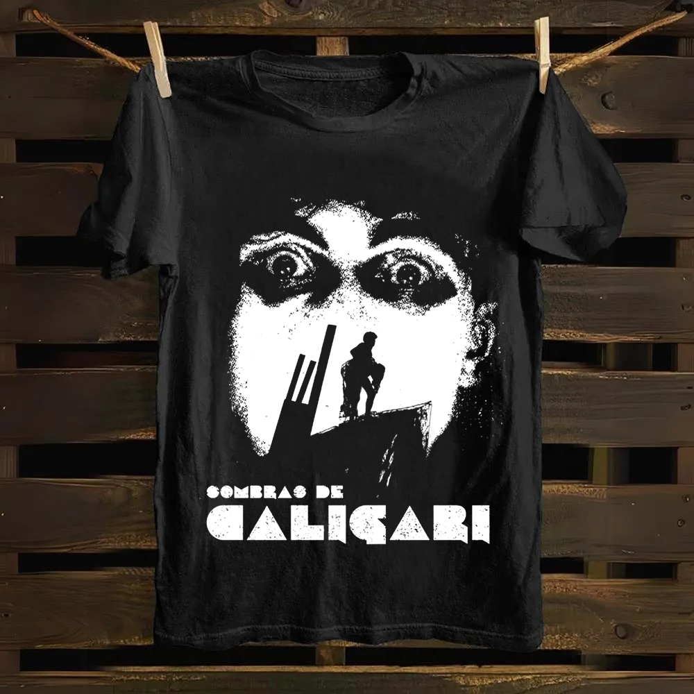 Unisex Vintage Cab-i-net of Dr. Cali-gari Cotton T-Shirt