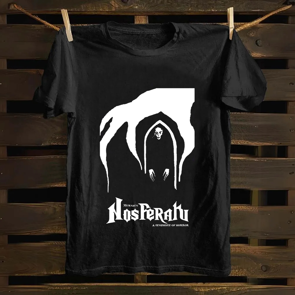 Unisex Vintage Nosferatu Horror Movie Cotton T-Shirt