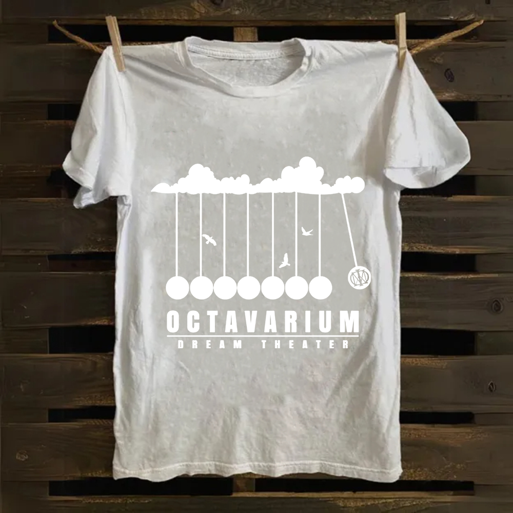 Unisex Vintage Dream Theater Rock Band Cotton T-Shirt