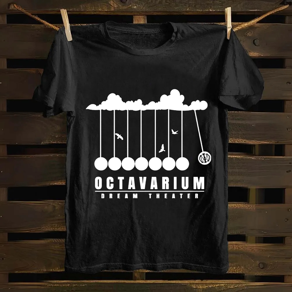 Unisex Vintage Dream Theater Rock Band Cotton T-Shirt