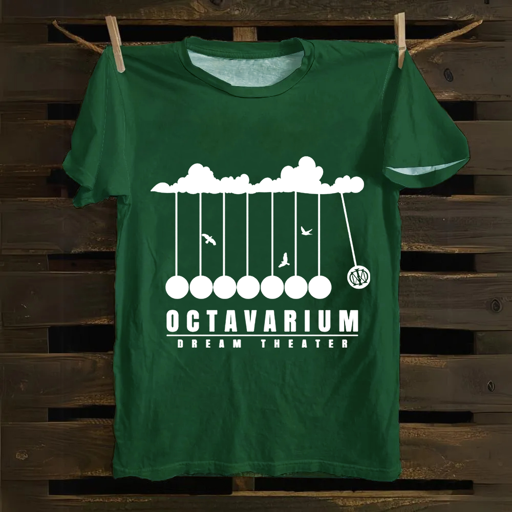 Unisex Vintage Dream Theater Rock Band Cotton T-Shirt