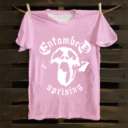 Unisex Vintage Entombed Cotton T-Shirt