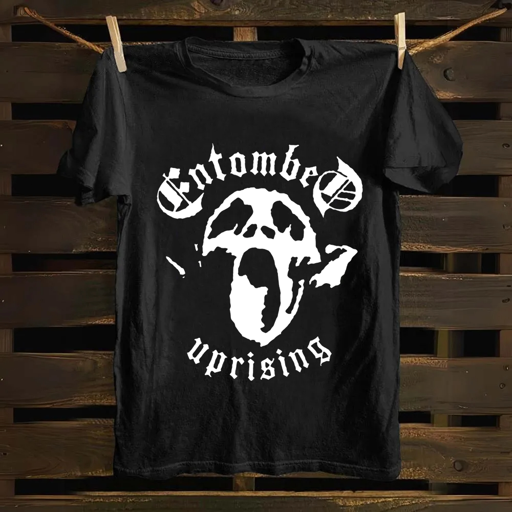 Unisex Vintage Entombed Cotton T-Shirt