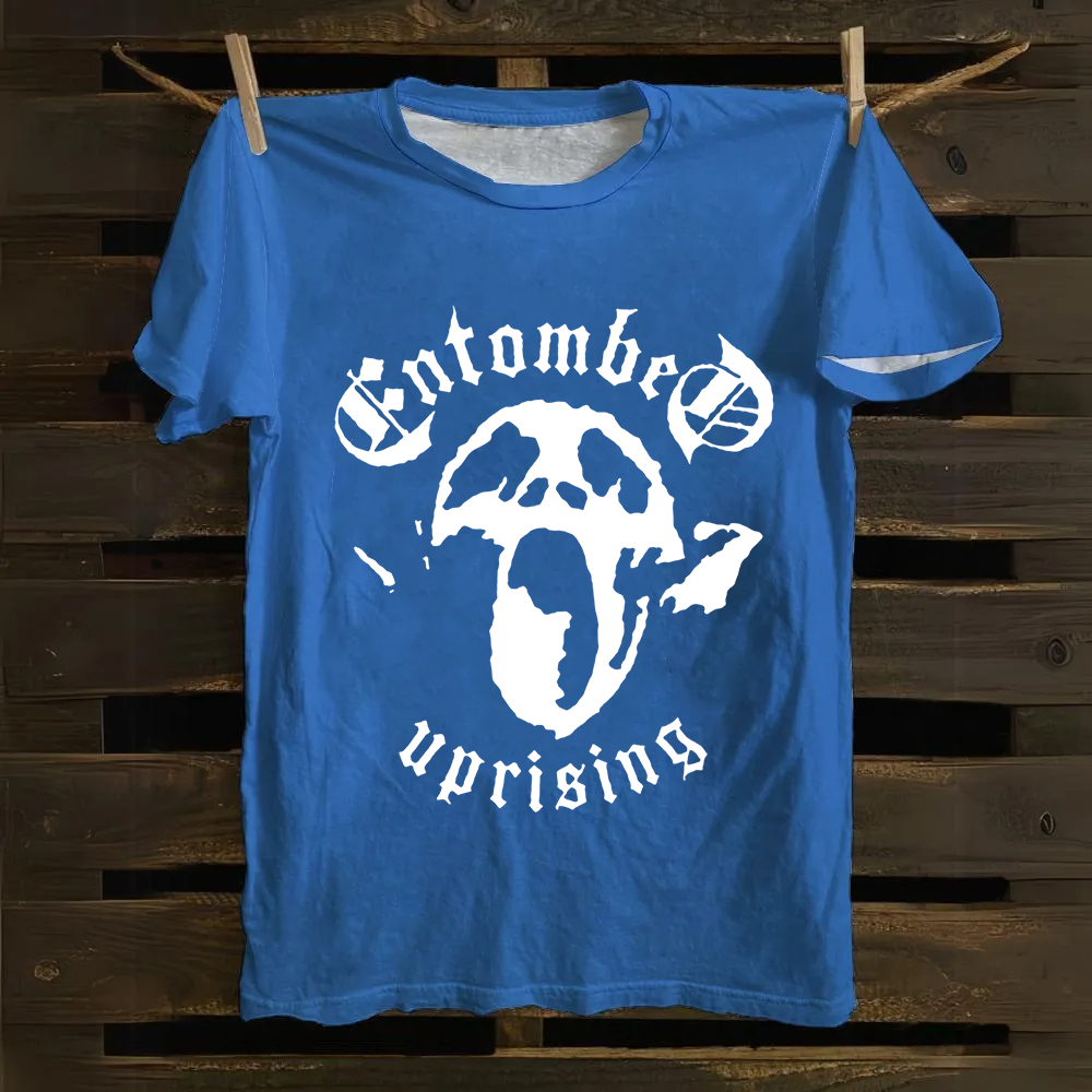 Unisex Vintage Entombed Cotton T-Shirt