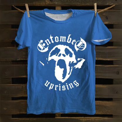 Unisex Vintage Entombed Cotton T-Shirt